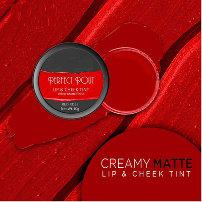 REIMICHI Matte Lip Tint And Cheek Tinted Blusher PX04 Tint(RED)