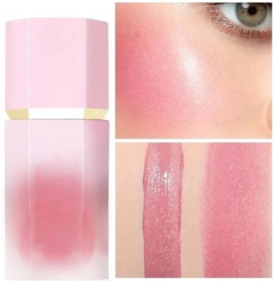 Neycare Matte Finish Liquid Blush Waterproof Blusher Soft Cream Makeup(pink)