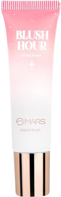 MARS Dewy-Matte Finish | Liquid Blush Hour | Highly Pigmented | Long-Lasting Formula(03-SUNKISSED)