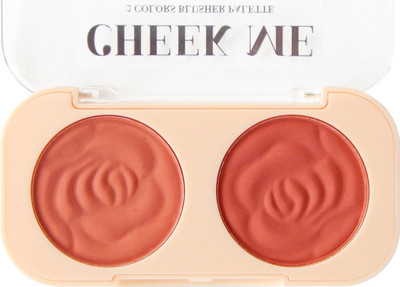 s.f.r color Duo cheek pearl matte blusher combo palette(SHADE C)