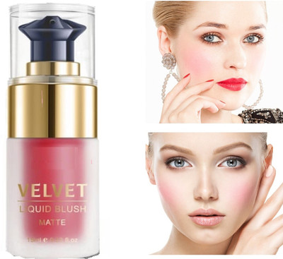 tanvi27 3D MATTE FINISH WATER PROOF & LONG LASTING LIQUID BLUSHER(RED)