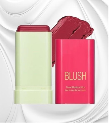 GFSU - GO FOR SOMETHING UNIQUE Blush stick for cheeks lips & eyes| Creamy,highly pigmented(pink)