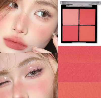 Sheny MATTE FINISH MULTICOLOR 4 IN 1 BLUSHER(MULTICOLOUR)