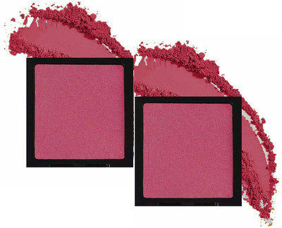 MYEONG Mini Baked matte Blusher Combo Of two(Cherry)