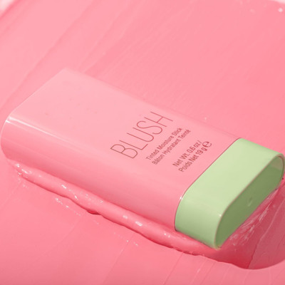 AFARAXIA Blush Stick,Cream Blush Stick for Cheeks & Lips, Blendable.*(pink)