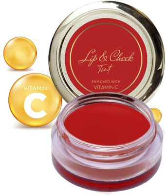 YAWI Lip, Cheek And Eye Shadow Tint With Goodness And Natural Flushing Glow(Red)