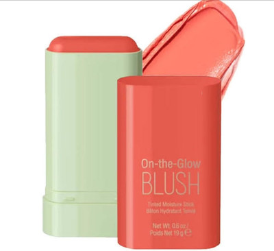 GABBU Beauty Blush Stick - Multi-Use Makeup Stick for Cheeks and Lips(peach)