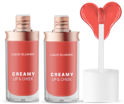 ADJD Combo Highly Pigmented Dewy-Matte Finish Liquid Blush(ORANGE)