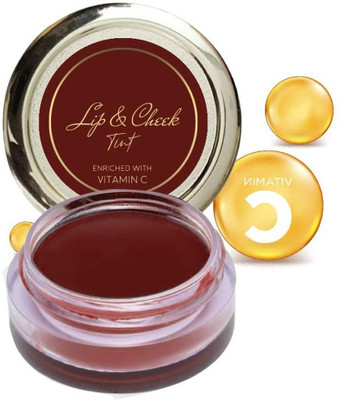 YAWI Natural Matte Perfect Pout Face Blush Cream(Dark Maroon)
