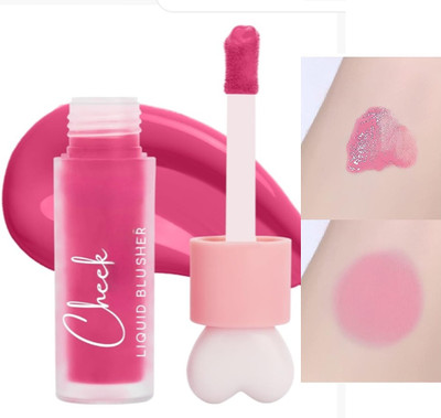 DARYUE Liquid Blusher Effortless Glow & Long-Lasting, Easy To Blend(PINK)