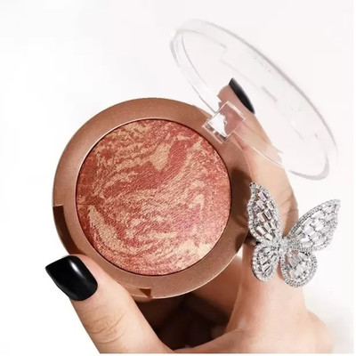 GFSU - GO FOR SOMETHING UNIQUE Baked Blush Blusher Cheek Color - Silky Smooth(brown)