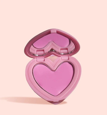 GFSU - GO FOR SOMETHING UNIQUE Korean Heart Lip & Cheek Cream Blusher For Face(pink)
