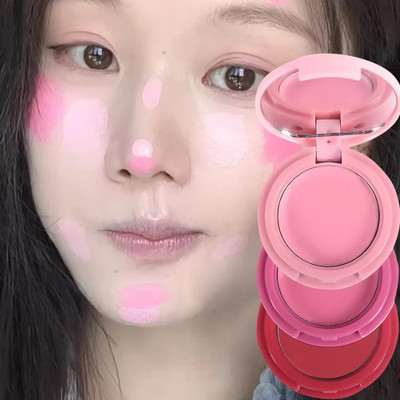 MYEONG 3 in 1 Lip & Cheek Cream Tint Lip and Cheek Stain Tint(Multi Shade)