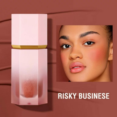 YAWI 3 in 1 Mousse liquid blush for cheeks + lips + eyes(Brown)