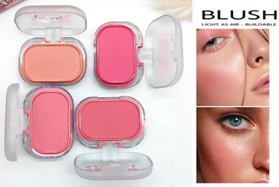 EVERERIN 4 Color Matte finish ,long lasting multi color blusher for cheeks(MULTI COLOR)