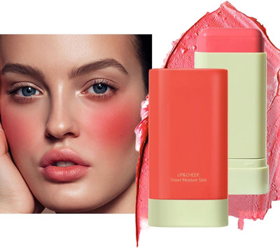 GFSU - GO FOR SOMETHING UNIQUE Cream Blush Stick-Makeup Stick for Cheeks and Lips with Hydrating Formula(orange)