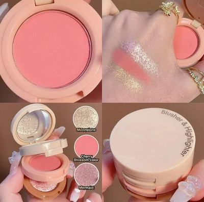 MYEONG Highlights Gorgeous Shimmer Eyeshadow Highlights Water Proof Long-Lasting Kit Highlighter(Multi Shades)