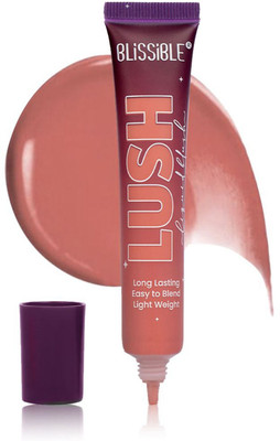 BLISSIBLE Lush liquid blush | Dewy-Matte Finish | Highly Pigmented | Long-Lasting Formula(Peach lush)