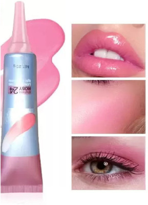 GABBU pink Matte Poreless (2 in 1 Lip & Cheek blusher).(rose pink)