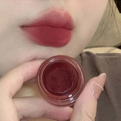 MYEONG Muddy Texture Matte Lip Mud Lip and Cheek Tint Maroon(Pack of: 1, 8 g)