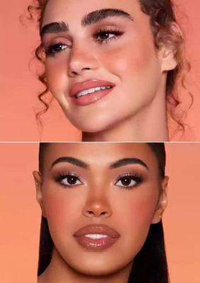 AFARAXIA Creamy Lightweight Multi-Stick Blusher Moisturize and Blendable Blusher.(orange)