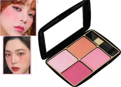Amaryllis PROFESSIONAL 4 IN 1 SHADES BLUSHER PALETTE(MULTICOLOR)