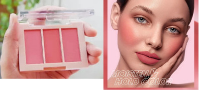 AFARAXIA Muliti use blusher palette for face makeup and all skin type(muliti colour)