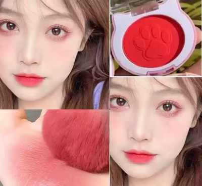 GFSU - GO FOR SOMETHING UNIQUE Best Blush Palette with highly blendable shades(red)