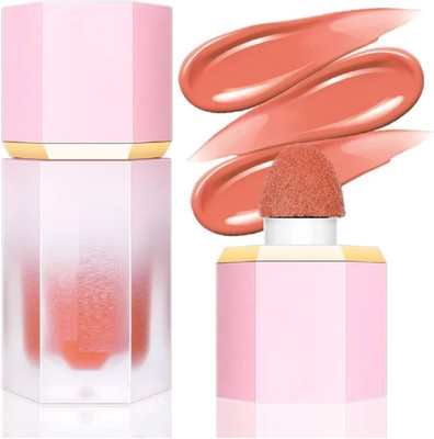 Neycare orange new shade liquid matte blusher stick pack of 1(hush hush)