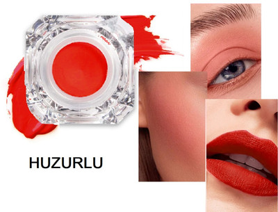 HUZURLU Lip & Cheek Tint 5g(RED)