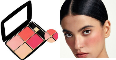 JANOST New 4 IN 1 Highly blendable shades | Pigmented Blusher Pack Of 1(MULTICOLOR)