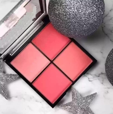 Sheny New 4 Colors Cheek Touch Blusher Palette High Quality(multicolor)