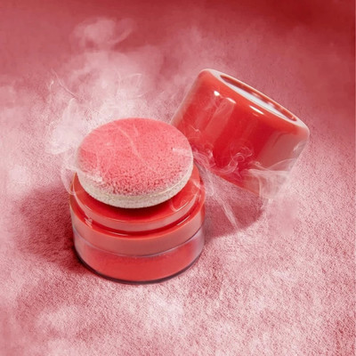 Jiwoo New and long lasting makup blusher for all skin tone(peach red)
