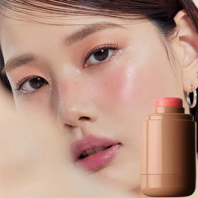 GABBU Pocket Blush Stick Multi-Functional Lip & Cheek Stick(Peach)