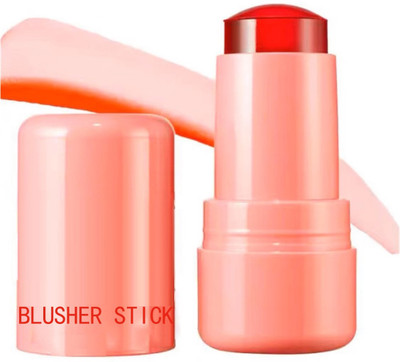 WOONGMI 2-in-1 Jelly Blush Stick Tint For Natural Finish(Peach)