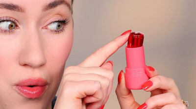 Latixmat Temperature Change Jelly Blusher Stick Blush Stick Makeup Lip Stain(10 ml)