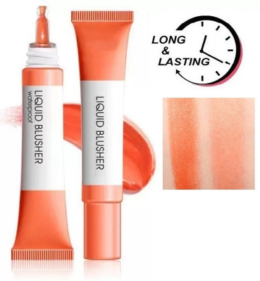 Neycare Matte & Long Lasting | Highly Pigmented Liquid Blusher(Orange)