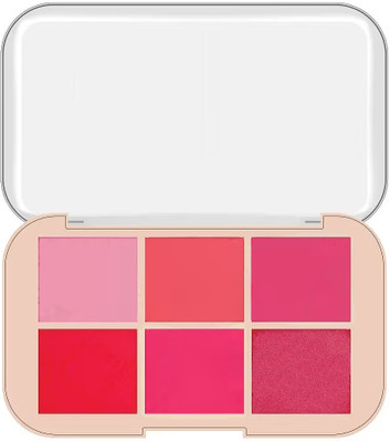GABBU 6 Colors powder Blusher Palette High Quality(Muliti color)