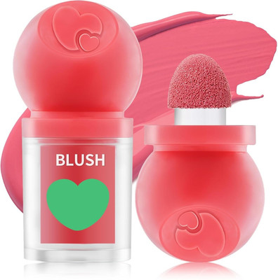 tanvi27 Matte Finish & Lightweight Soft Cream Blush Makeup(PEACH)