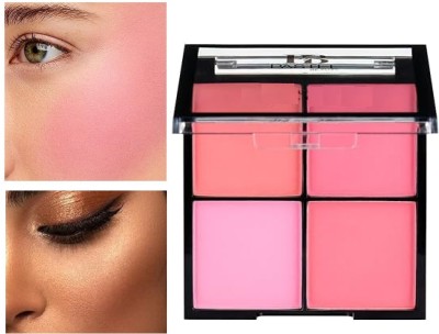 Sheny 4 in 1 bluhser Professional Cheek Blush Powder Matte Blusher(MULTICOLOR)