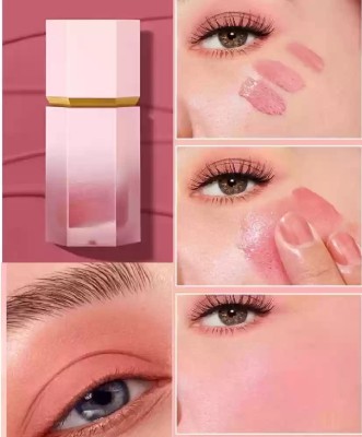 nn Mousse Liquid Blush and Lip Tint, Pink Case, Dual Purpose Makeup(pink)