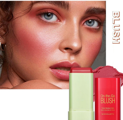 MR.THINDZ New_Multi-Use Makeup Blush Stick(Red)