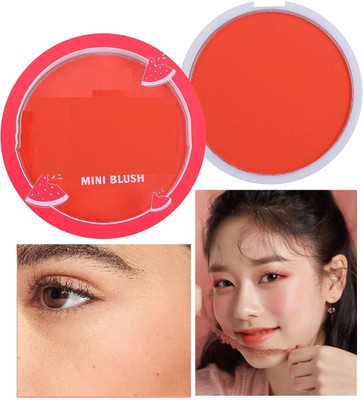 HUZURLU Professional Matte Blusher With Highly Blendable(ORANGE)