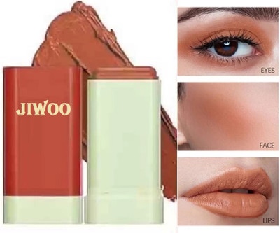 Jiwoo Cheek Tint Blush For Womens and For Girls(BROWN)