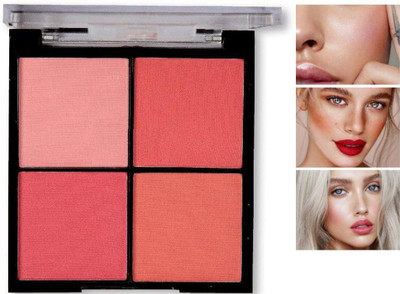 KA-KAIASHA THE BEST BEAUTY PRODUCT 4 IN 1 BLUSHER PACK OF 1(MULTICOLOR)