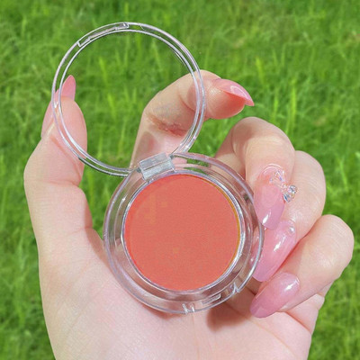 MYEONG Orange Matte Brighten Long Lasting Face Make-Up Look Glow Lightweight Blushes(SWEET ORANGE)