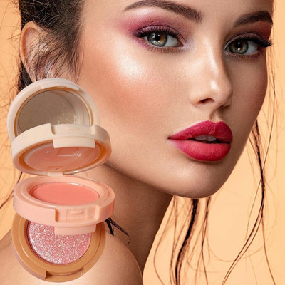 MYEONG 3 In 1 Matte Makeup Face Matte Powder Shiny Eyeshadow Palette(Multi Color)