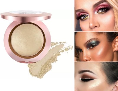 ADJD Smooth Shiny Baked Blusher you Lovely Cheeks Gold(Gold)