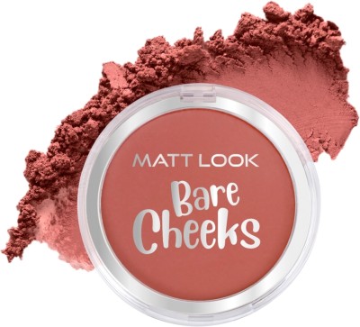 MATTLOOK Bare Cheeks Ultra Pigmented and Blendable for Natural Glow Blusher Palette(07)