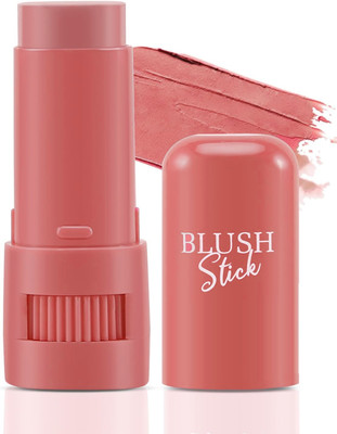 ADJD Blush Stick For Cheeks Peach Tinted Solid Multi-Stick For Eyes Lips Cream(Peach)